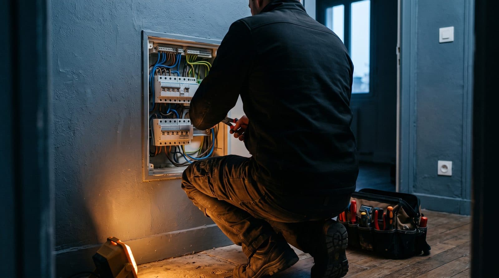 Comment un électricien recherche une panne dans une installation invisible