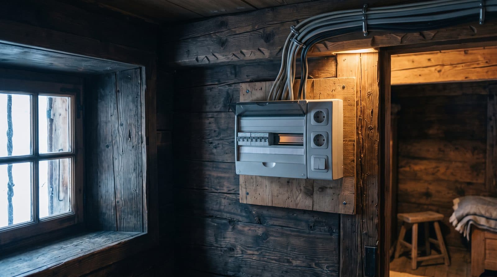 Chalets et maisons savoyardes anciennes : les points de vigilance électrique du bâti de montagne