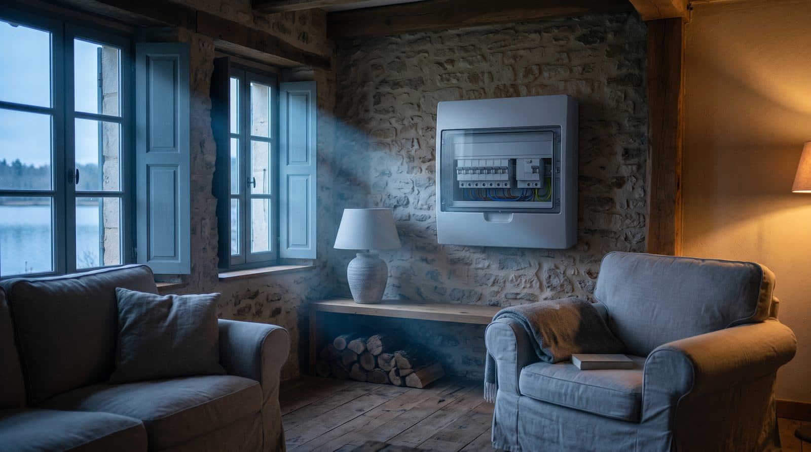 Résidences secondaires autour du lac d'Annecy : sécuriser l'installation électrique en votre absence