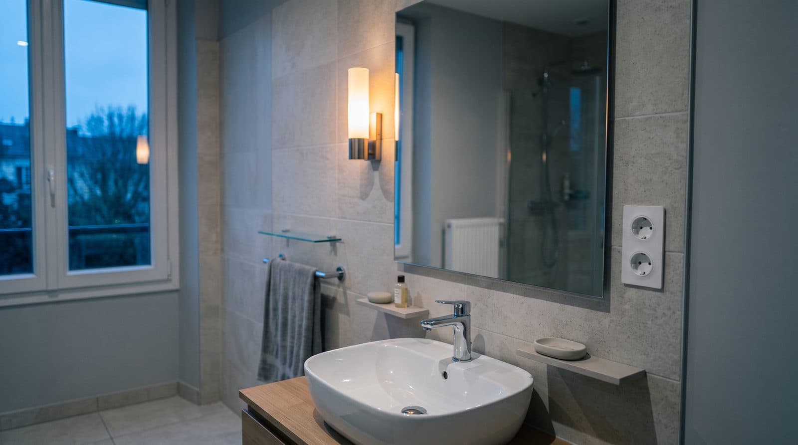 Électricité et salle de bain : les zones de sécurité à respecter absolument