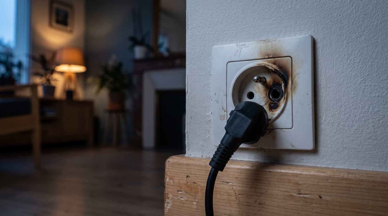 Prise électrique qui chauffe : signes de danger et bons réflexes