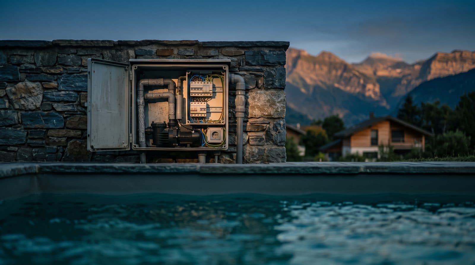 Dernières piscines de la saison à Annecy : bien vérifier l'installation électrique avant l'hivernage