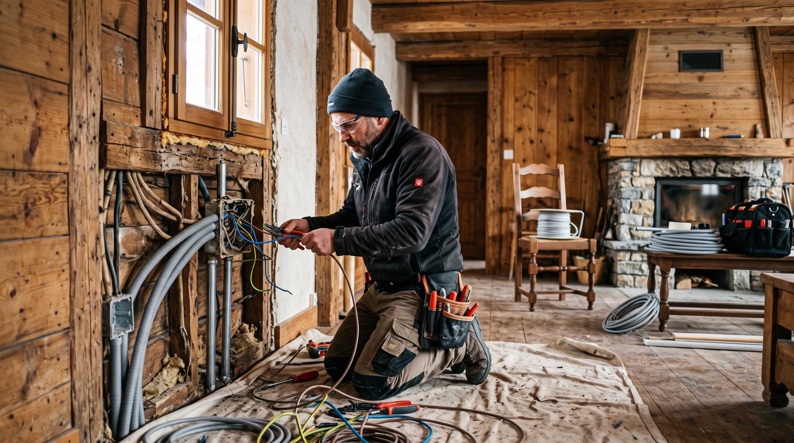 Rénovation électrique complète à Annecy
