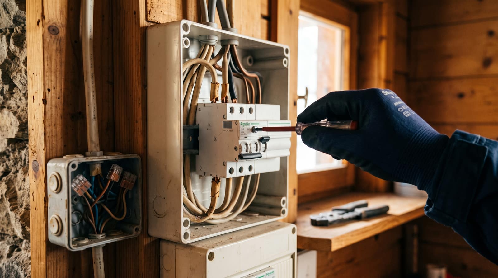 Ce qui vieillit réellement dans une installation électrique